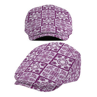 Poni Palaka Quilt Hawaii Jeff Hat Hawaiian Tropical Monstera Sea Turtle