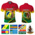 Custom Vanuatu Provinces Polo Shirt Coat Of Arms Mix Flag CTM14 - Polynesian Pride