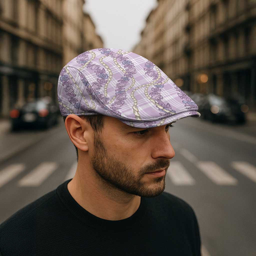 Pua Kalaunu Lei Jeff Hat Palaka Pattern