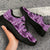 Purple Palaka Hawaii Cowboy Chunky Sneakers Puakenikeni Lei Paniolo Papale Seamless Vibes - Polynesian Pride