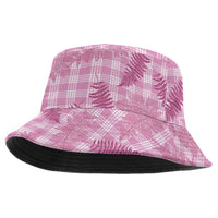 Purple Palaka Hawaii Palapalai Bucket Hat Hawaiian Fern