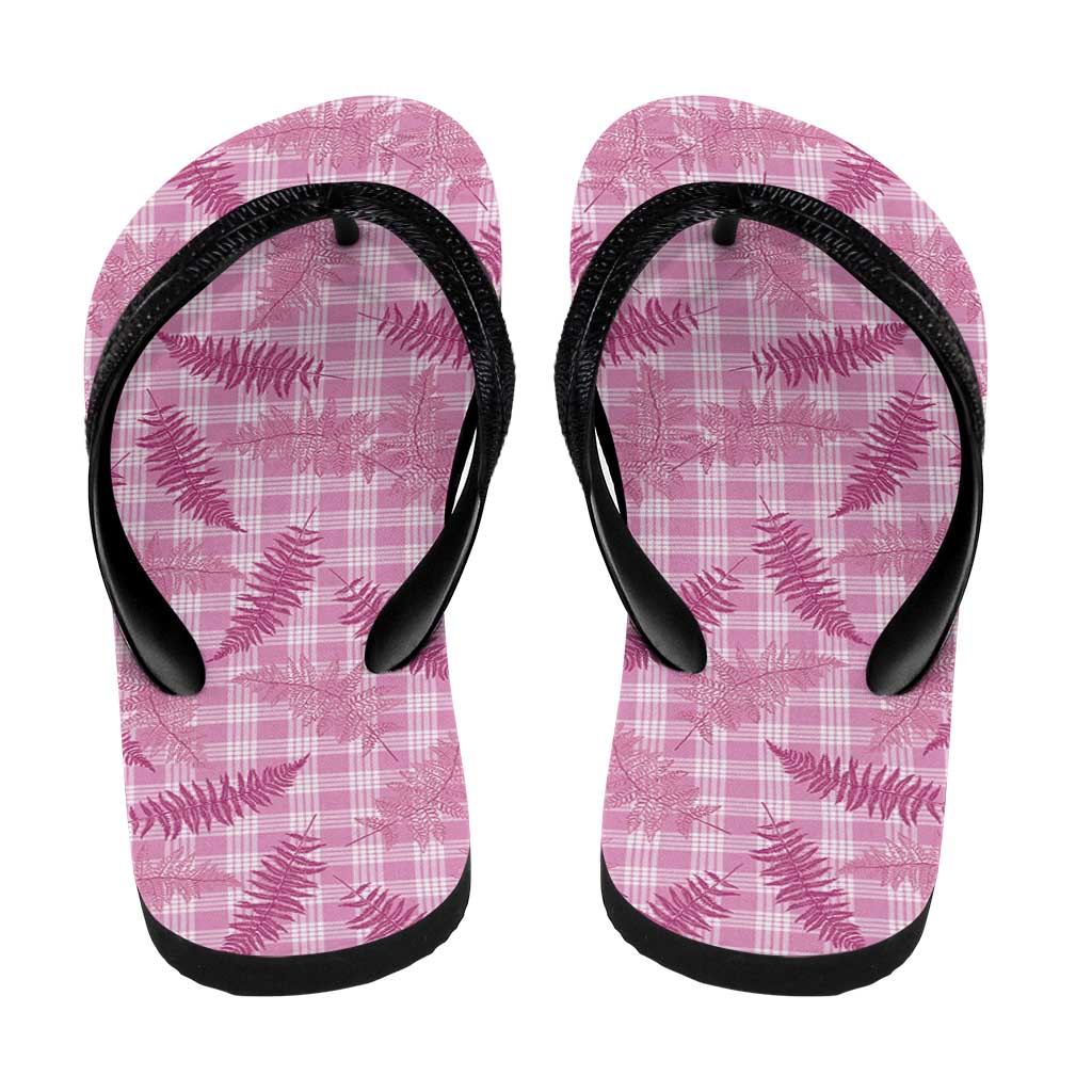Purple Palaka Hawaii Palapalai Flip Flops Hawaiian Fern