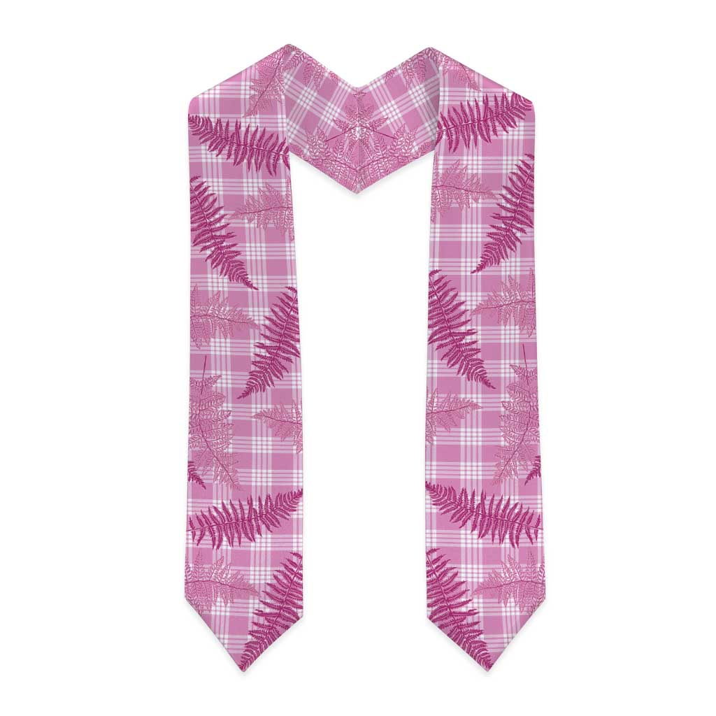 Purple Palaka Hawaii Palapalai Graduation Stole Hawaiian Fern