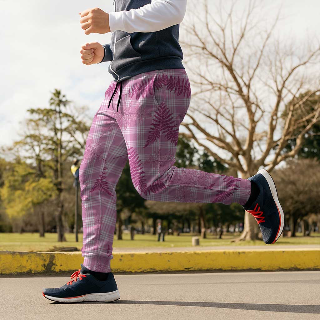 Purple Palaka Hawaii Palapalai Jogger Pants Hawaiian Fern
