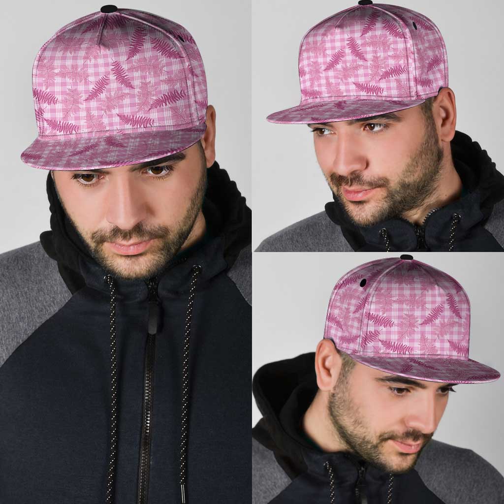 Purple Palaka Hawaii Palapalai Snapback Cap Hawaiian Fern