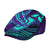 Purple Paradise Hawaiian Tribal Hammerhead Shark Jeff Hat - Polynesian Pride