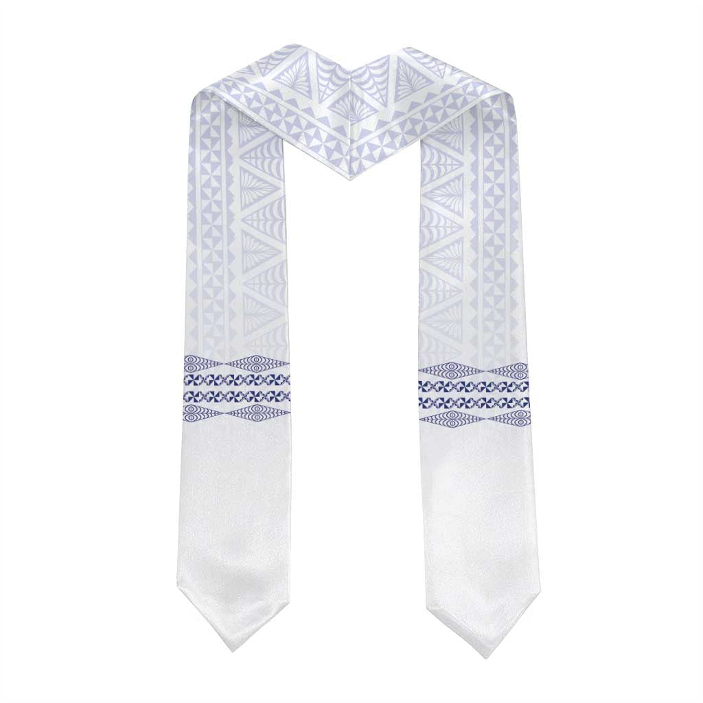 Queen Salote College 100 Years Anniversary Custom Graduation Stole Tonga QSC White