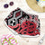 Red New Zealand Shorts for Women Aotearoa Kowhaiwhai Mix Taniko Art