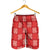 Red Palaka Quilt Hawaii Shorts for Men Traditional Hawaii-plaid Pattern - Polynesian Pride