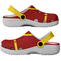 Rotuma Clogs Shoes Heritage Palette Flag-Inspired - Polynesian Pride