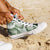Sage Green Aloha Hawaii High Top Shoes Monstera Hibiscus Plumeria Seamless Vibes - Polynesian Pride