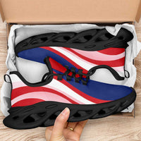 Samoa Clunky Sneakers Flag-Inspired Curve Style