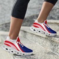 Samoa Clunky Sneakers Flag-Inspired Curve Style