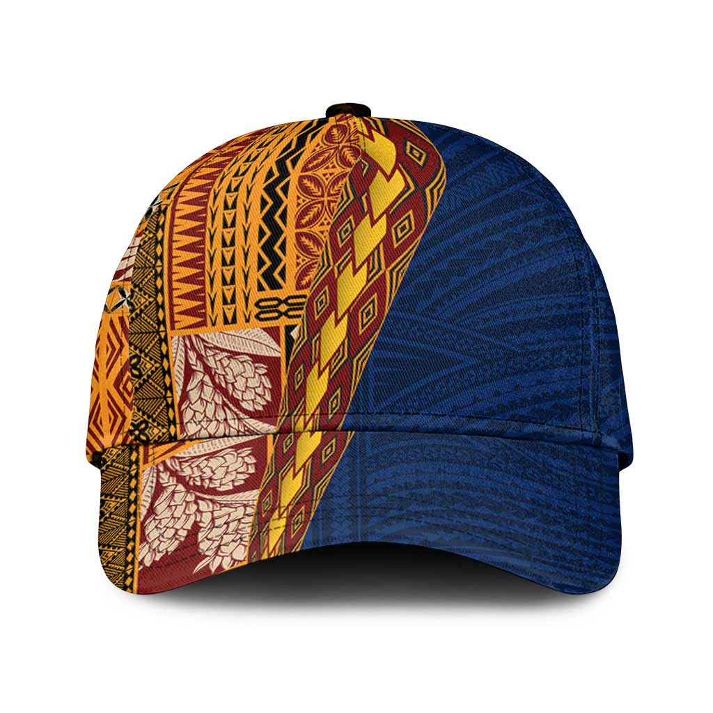 Samoa Siapo Motif Half Style Classic Cap Colorful Version LT03