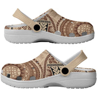 Samoa Siapo Pattern Simple Style Clogs Shoes - Polynesian Pride