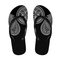 Samoa Traditional Tattoo Flip Flops Tribal Tatau Pattern
