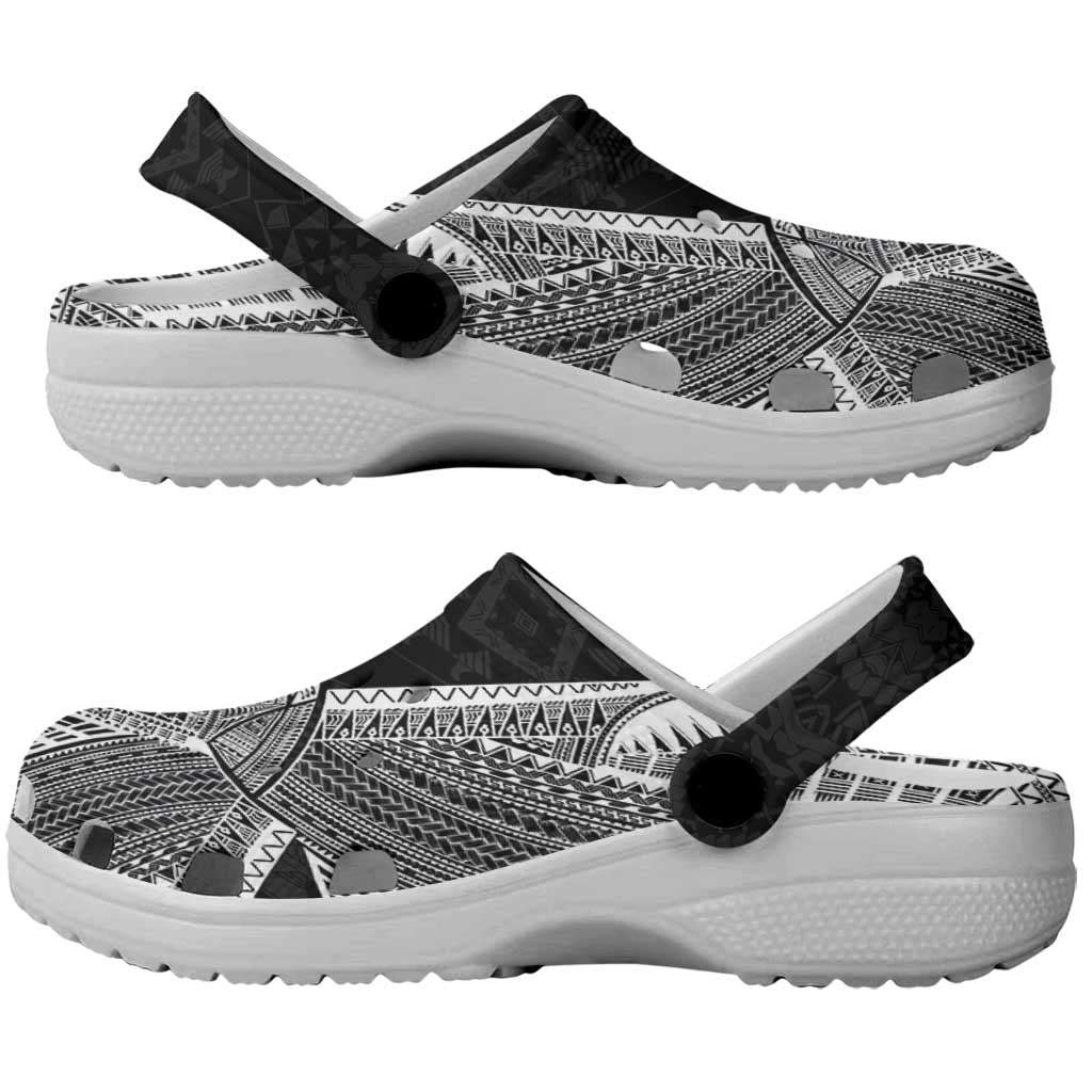 Samoan Tatau Clogs Shoes Art Tribal Traditional Tattoos - Polynesian Pride