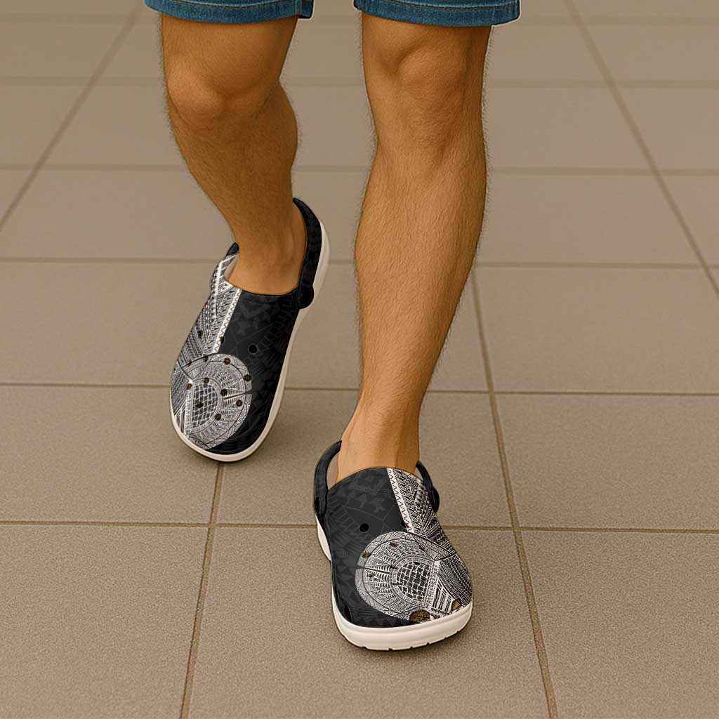 Samoan Tatau Clogs Shoes Art Tribal Traditional Tattoos - Polynesian Pride