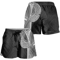 Samoan Tatau Shorts for Women Art Tribal Traditional Tattoos - Polynesian Pride