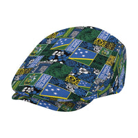 Solomon Islands Meri Kirihimete Jeff Hat Pacific Patchwork Xmas Vibes - Polynesian Pride