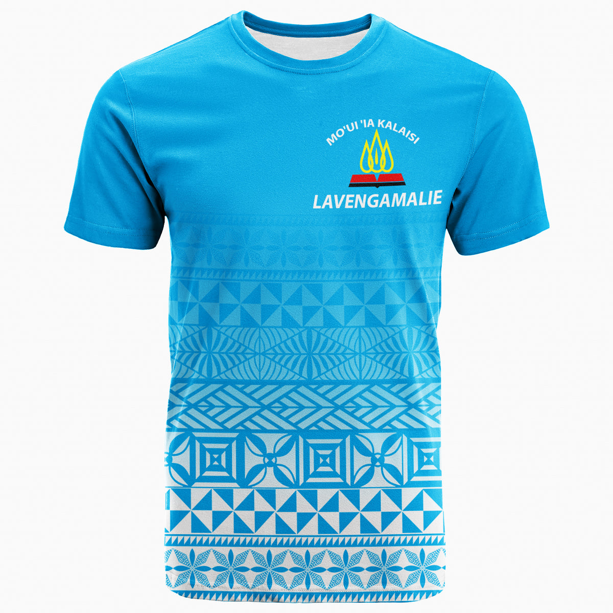 Tonga Lavengamalie College Tongan Pattern T Shirt LT12