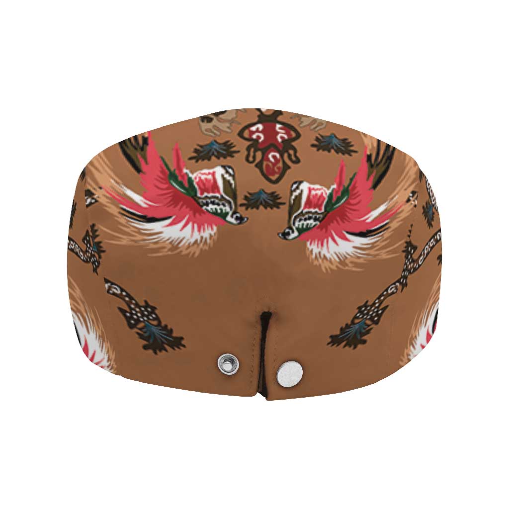 Terracotta Bird of Batik Papua Jeff Hat Exotic Natural Wealth of Papua - Polynesian Pride