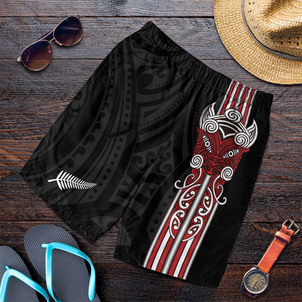 Toitu Te Reo Maori Toitu Te Whenua Toitu Te Tiriti Shorts for Men Maori Warrior New Zealand - Polynesian Pride