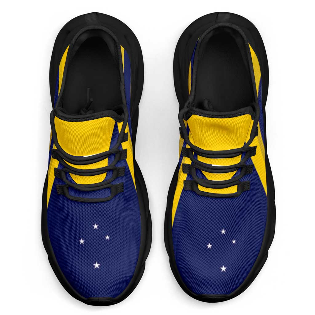Tokelau Clunky Sneakers Flag-Inspired Curve Style