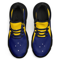 Tokelau Clunky Sneakers Flag-Inspired Curve Style