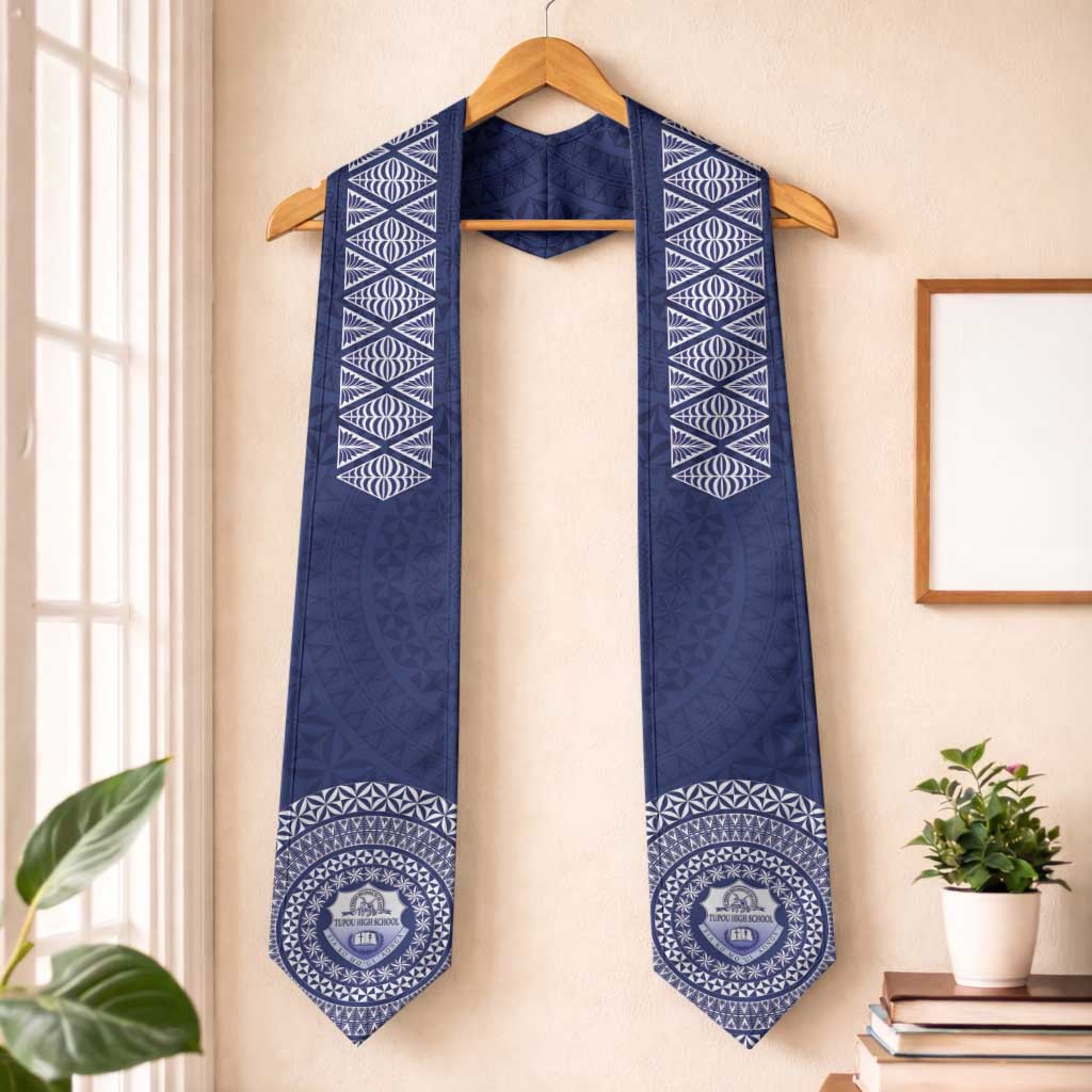 Tonga Apifo'ou College Graduation Stole Simple Ngatu