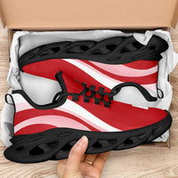 Tonga Clunky Sneakers Flag-Inspired Curve Style