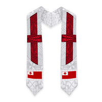 Tonga Ngatu Art Rugby Mate Ma'a Graduation Stole