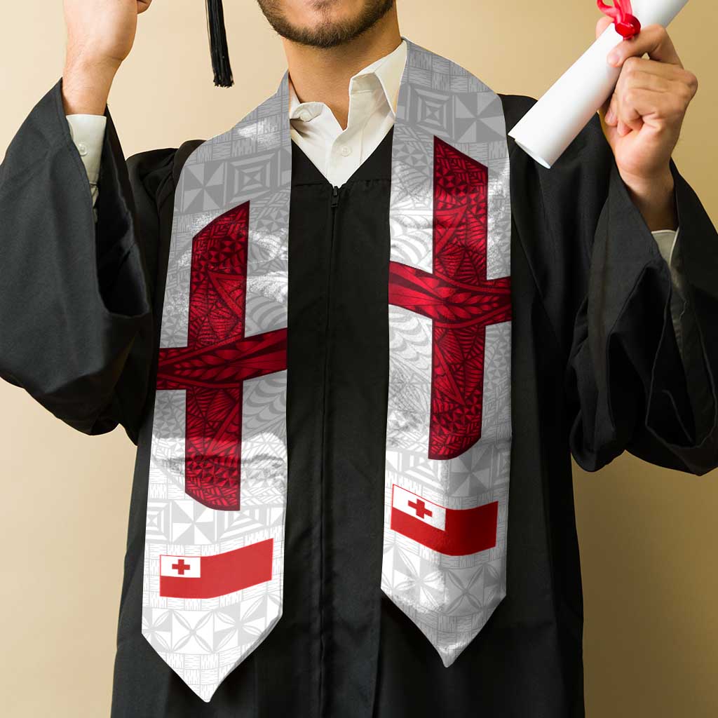 Tonga Ngatu Art Rugby Mate Ma'a Graduation Stole