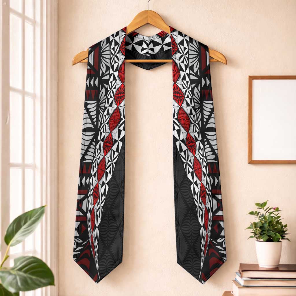 Tonga Ngatu Art Tattoo Polynesian Graduation Stole