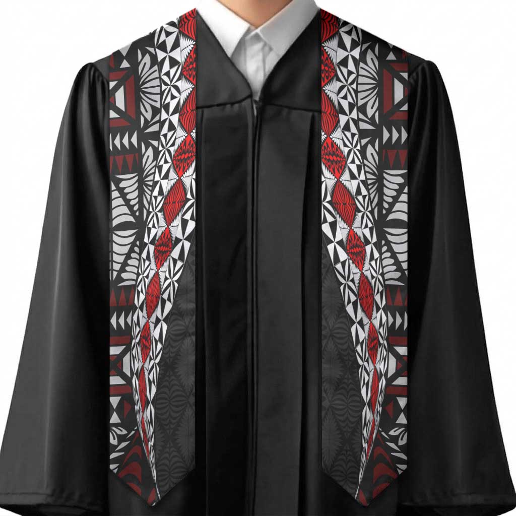 Tonga Ngatu Art Tattoo Polynesian Graduation Stole