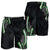 Traditional Art Hawaiian Kakau Tattoos Shorts for Men Green Color - Polynesian Pride