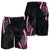 Traditional Art Hawaiian Kakau Tattoos Shorts for Men Pink Color - Polynesian Pride