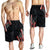 Traditional Art Hawaiian Kakau Tattoos Shorts for Men Red Color - Polynesian Pride