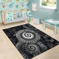 Hawaiian Piko Area Rug Cultural Anchor Connect Your Roots Ocean Waves