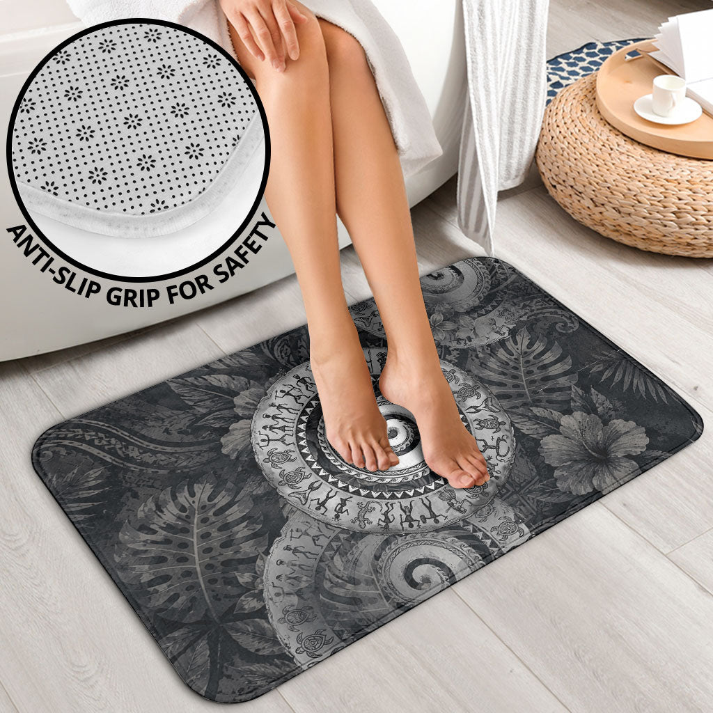 Hawaiian Piko Bathroom Set Cultural Anchor Connect Your Roots Ocean Waves