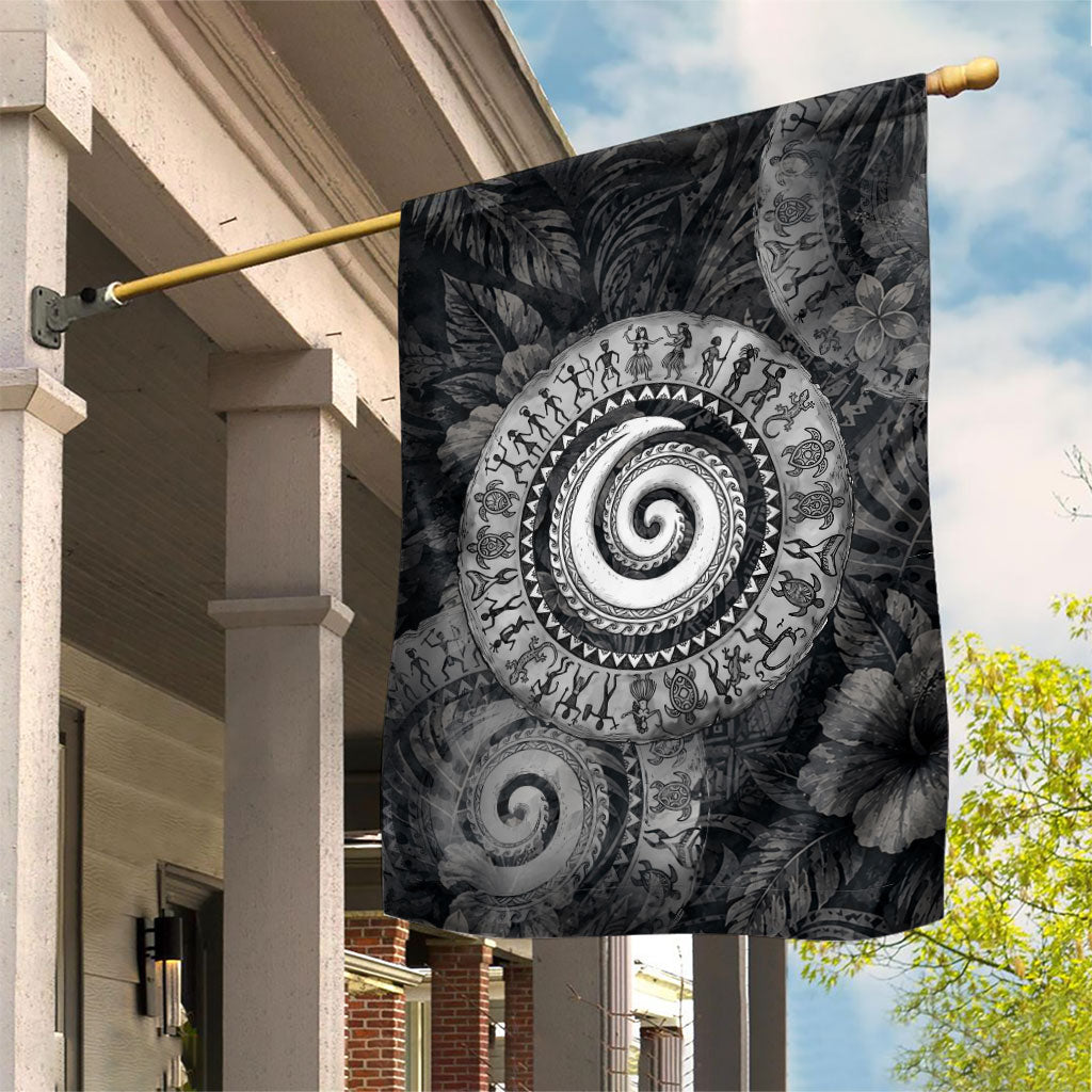 Hawaiian Piko Garden Flag Cultural Anchor Connect Your Roots Ocean Waves