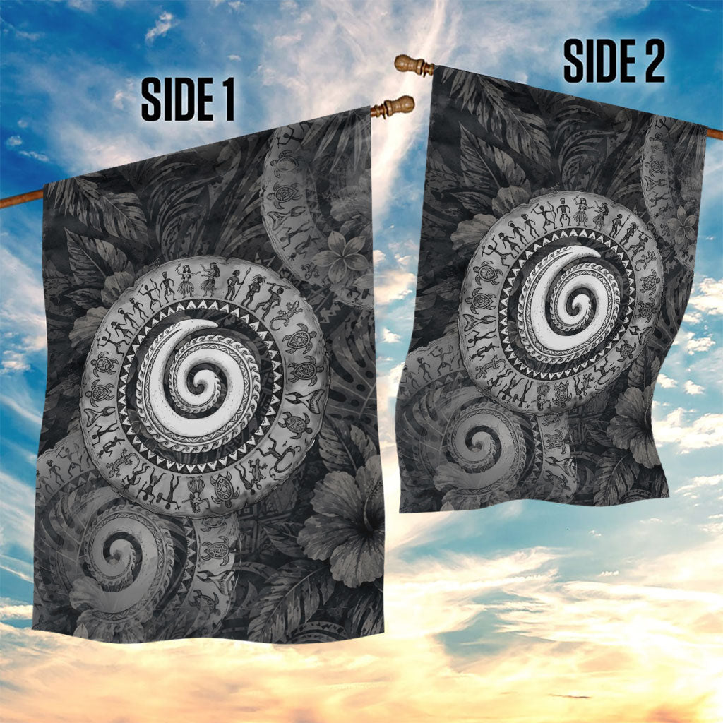 Hawaiian Piko Garden Flag Cultural Anchor Connect Your Roots Ocean Waves