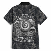 Hawaiian Piko Hawaiian Shirt Cultural Anchor Connect Your Roots Ocean Waves