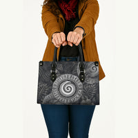 Hawaiian Piko Leather Bag Cultural Anchor Connect Your Roots Ocean Waves