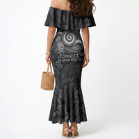 Hawaiian Piko Mermaid Dress Cultural Anchor Connect Your Roots Ocean Waves
