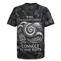 Hawaiian Piko Rugby Jersey Cultural Anchor Connect Your Roots Ocean Waves