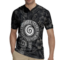 Hawaiian Piko Rugby Jersey Cultural Anchor Connect Your Roots Ocean Waves