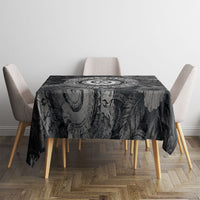 Hawaiian Piko Tablecloth Cultural Anchor Connect Your Roots Ocean Waves