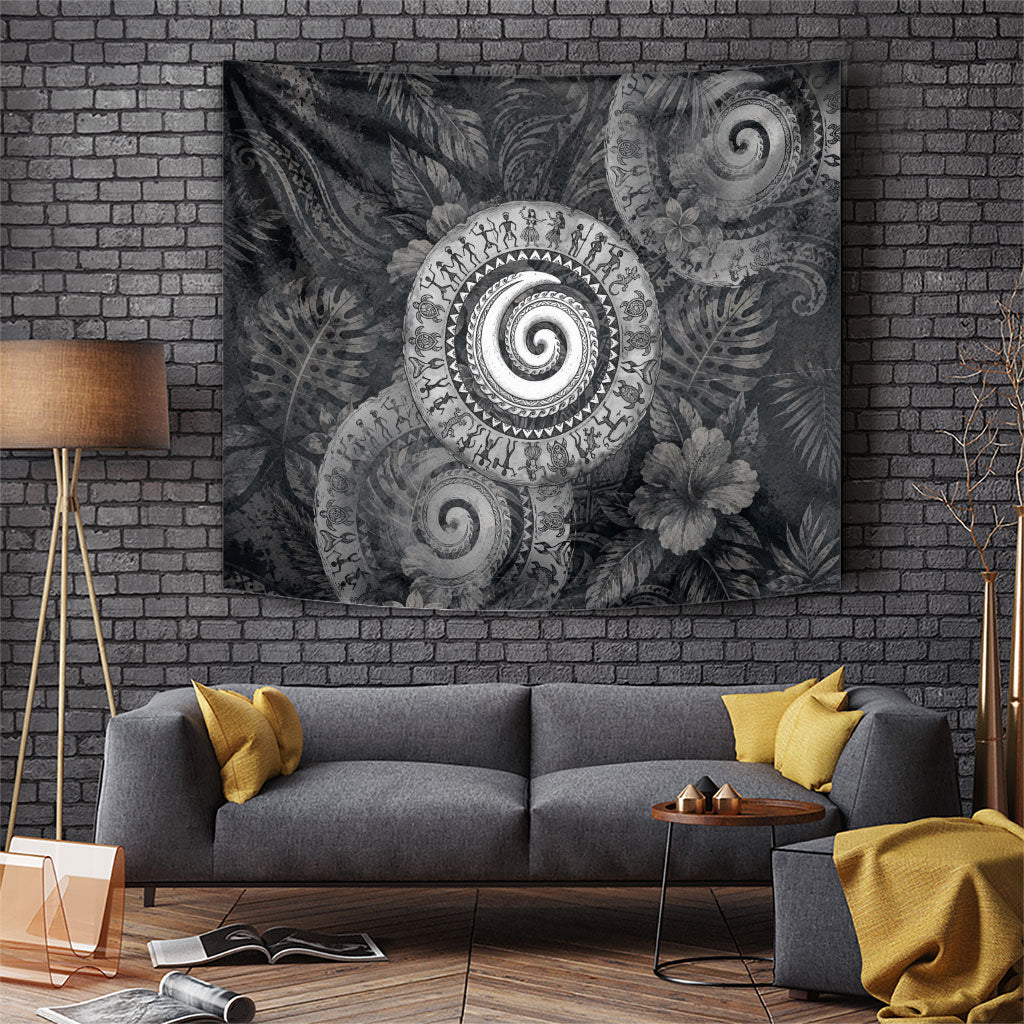 Hawaiian Piko Tapestry Cultural Anchor Connect Your Roots Ocean Waves