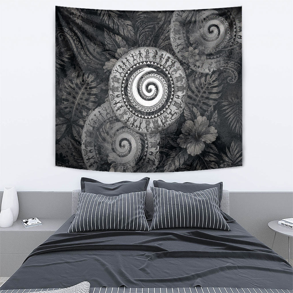 Hawaiian Piko Tapestry Cultural Anchor Connect Your Roots Ocean Waves